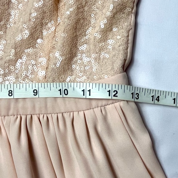 2 for$10 | Forever 21 | Pink Sequinned Sleeveless Mini Dress | Size Small - Picture 7 of 10